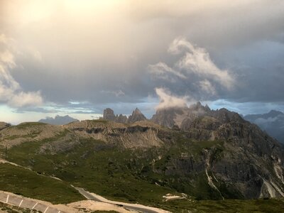 Dolomites landscape, Giau Pass, Italy