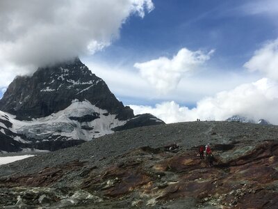 hiking around the Matterhorn, Zermatt, Switzerland
