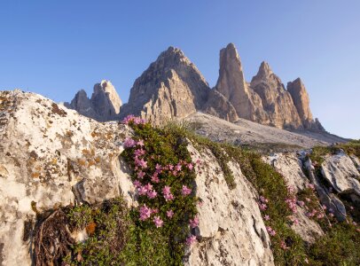 Misurina range in National Park Tre Cime di Lavaredo. Dolomites, photo