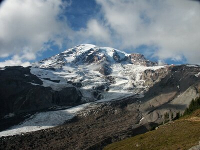 Mount Rainier from Glacier Vista, Paradise