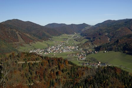Gaflenz market town in Upper Austria