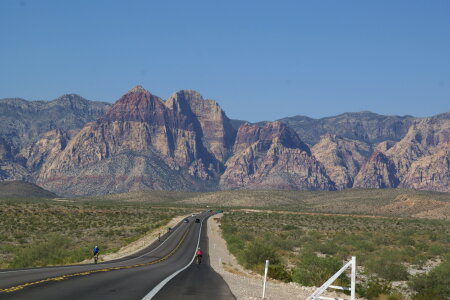 Red Rock Canyon from the Las Vegas photo