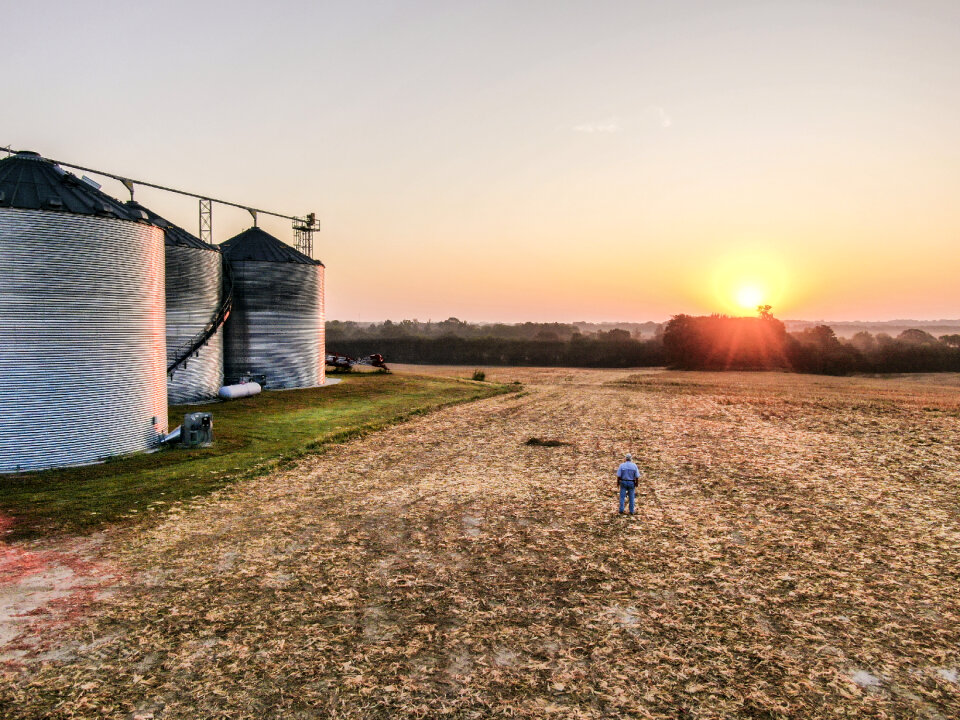 Crop Silos photo