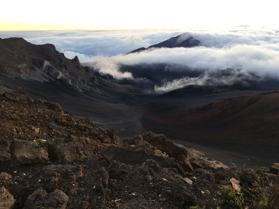 Sunrise Haleakala National Park, Maui, Hawaii photo