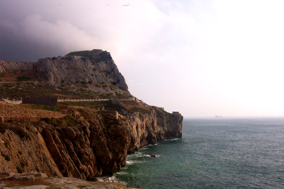 The road to the Rock of Gibraltar