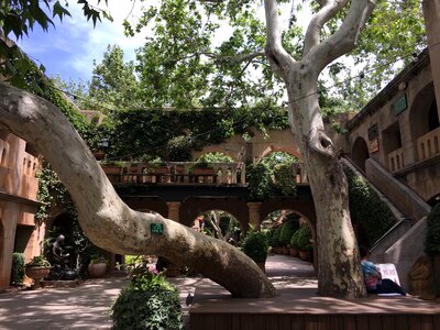 The Tlaquepaque Arts and Crafts Village in Sedona, Arizona photo