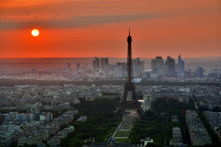 View on Eiffel Tower, Paris, France photo