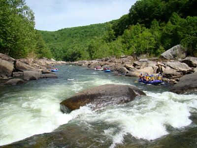white water rafting