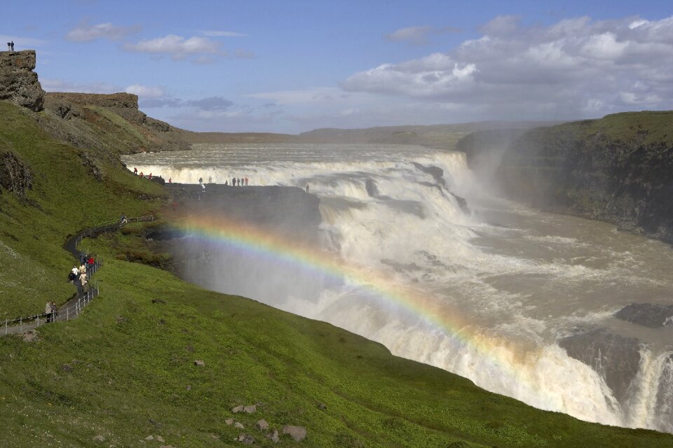 Gulfoss waterfall Iceland