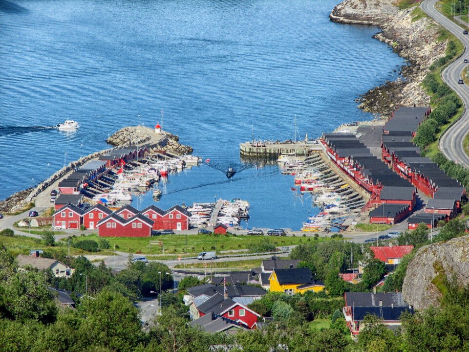 Beautiful Harbor Bodo Norway