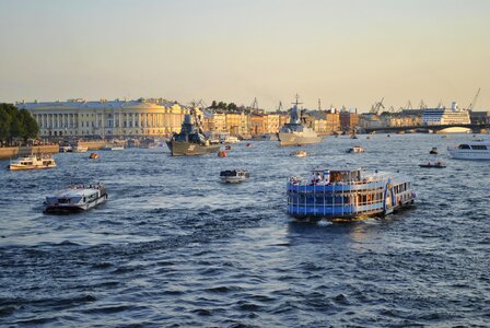 Neva River St Petersburg Russia photo