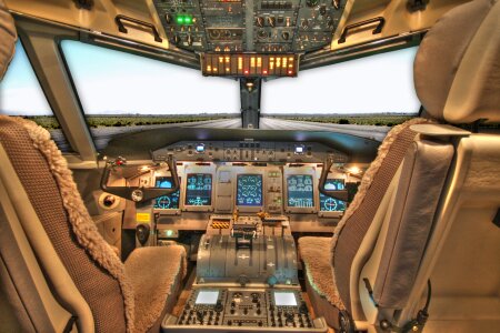 Cockpit of Aircraft