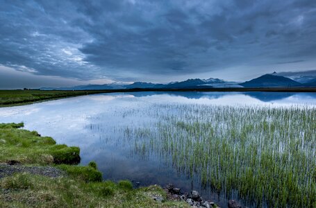 Summer landscape in Iceland
