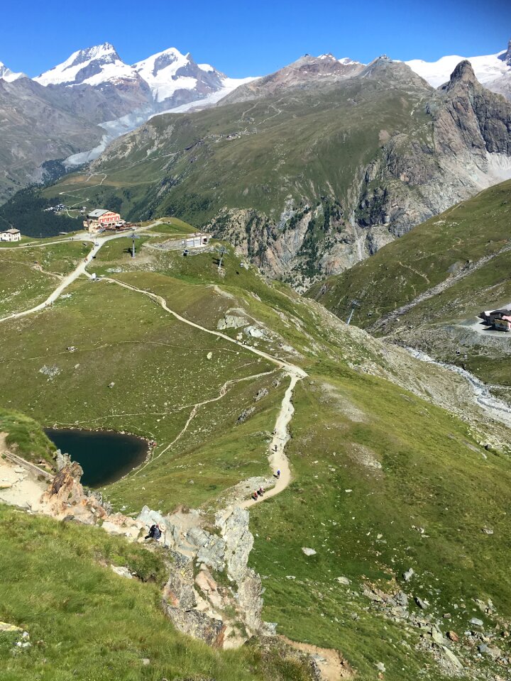 Mattehorn alpine mountain, Switzerland