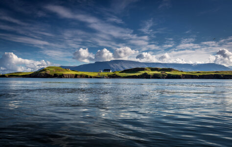 Beautiful landscape, Iceland photo