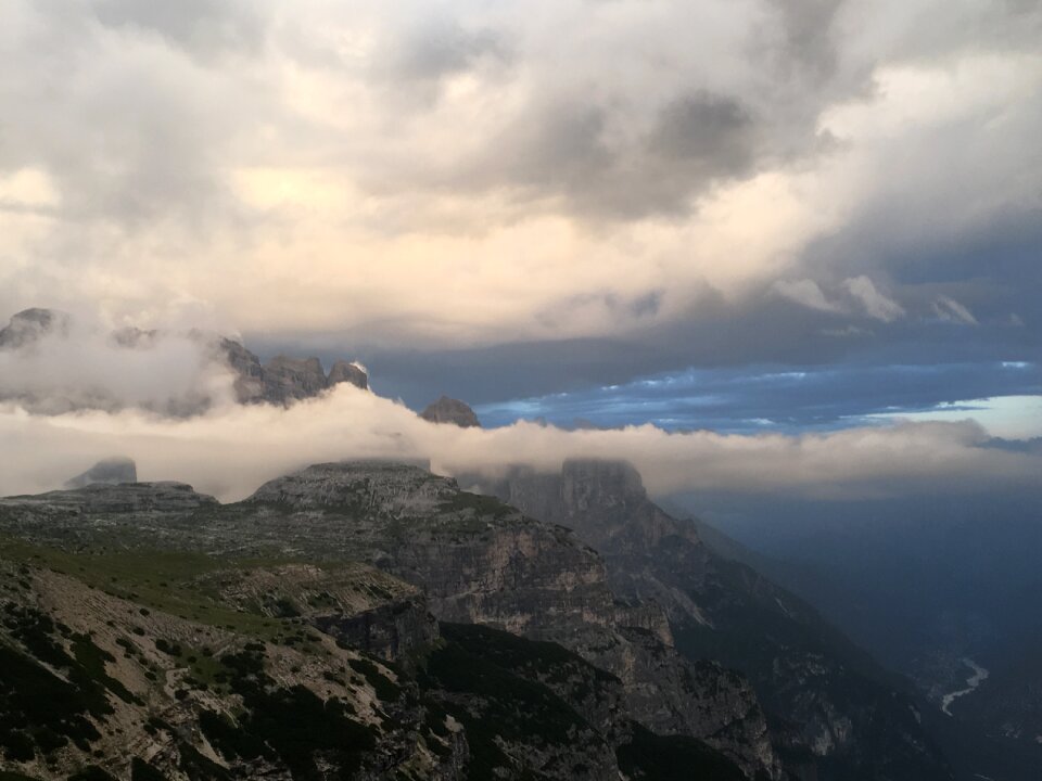 Dolomites landscape, Giau Pass, Italy