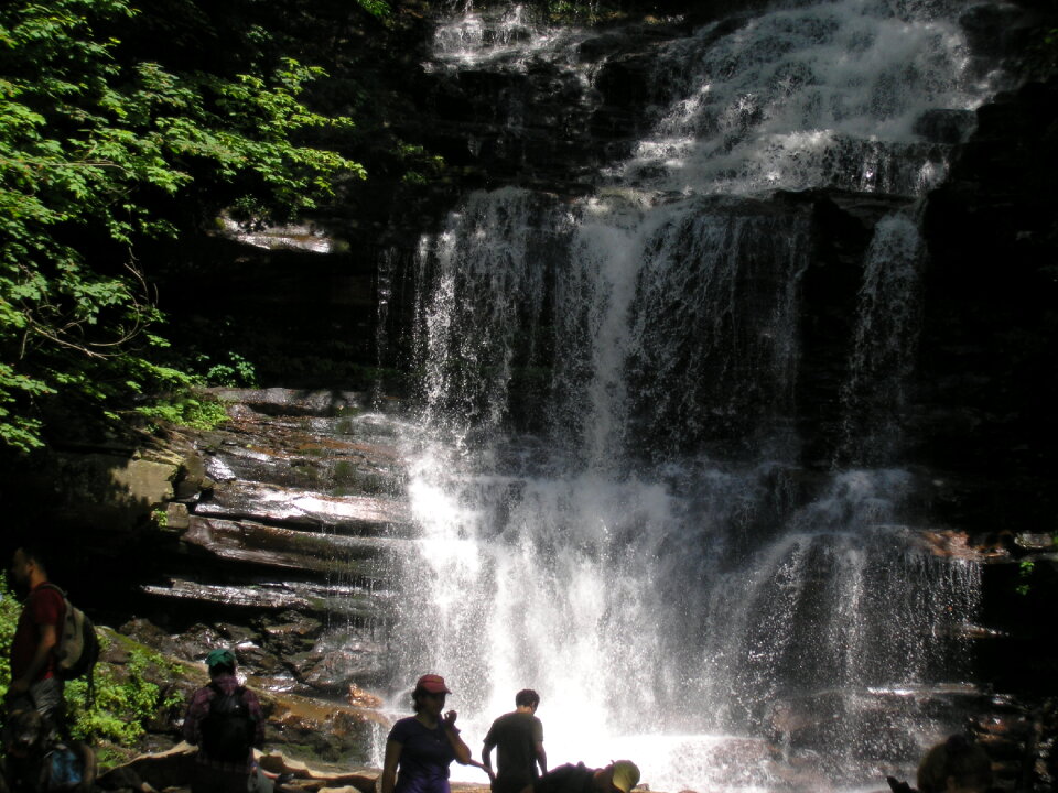 Waterfalls in Ricketts Glen State Park