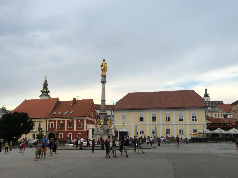 Cathedral in Zagreb city, capital town of Croatia
