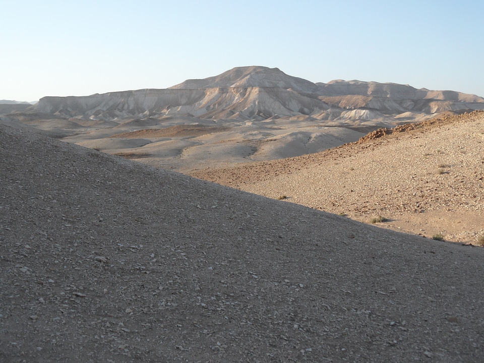 Desert dead sea hot