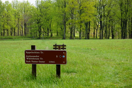 Hiking at Sky Meadow