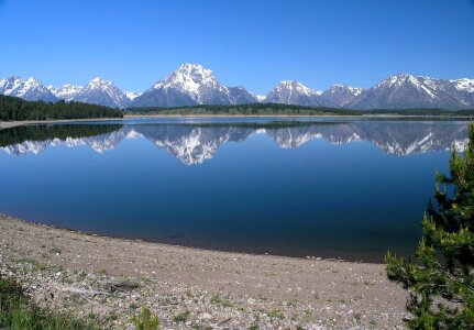 Jackson Lake Grand Teton National Park Wyoming