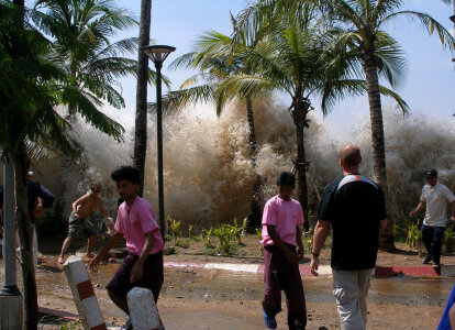 2004 tsunami in Ao Nang, Krabi Province, Thailand photo