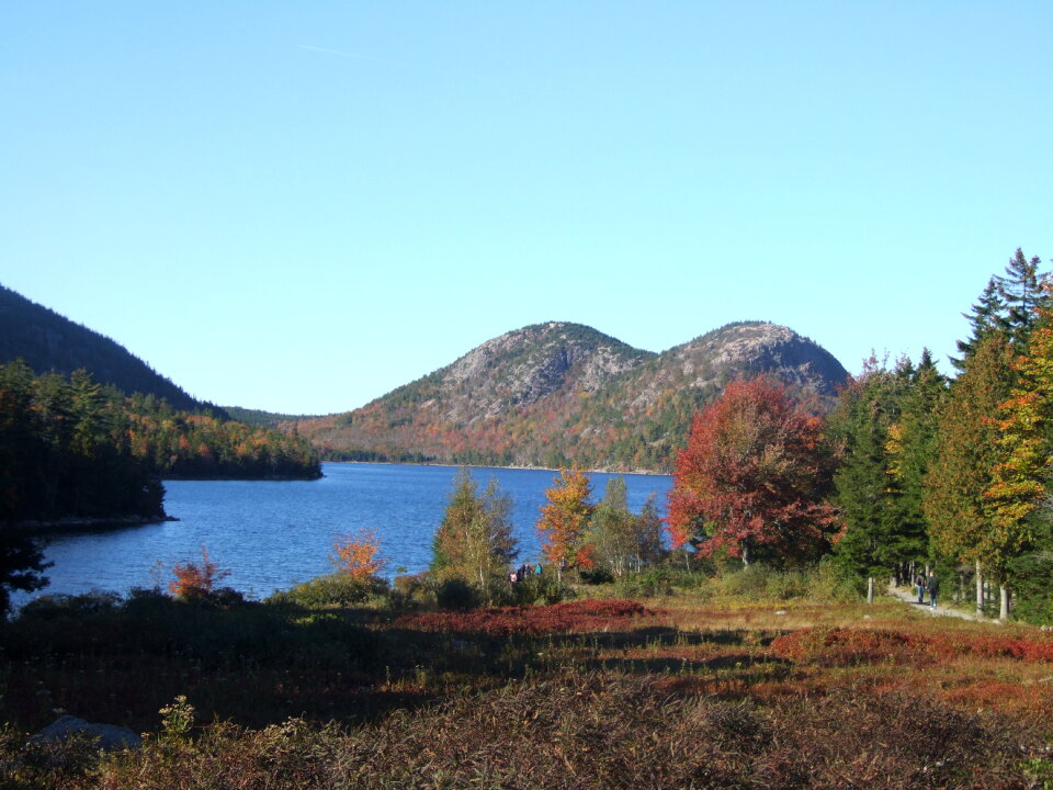Jordan Pond Nature Trail in Acadia National Park