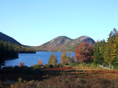 Jordan Pond Nature Trail in Acadia National Park
