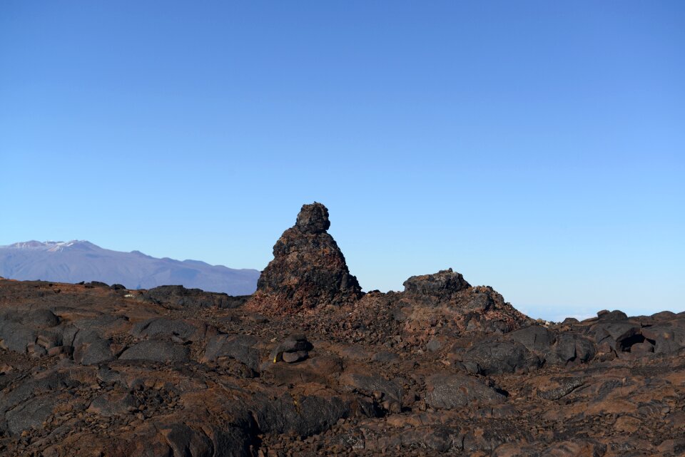Lava stone, saddle load, Hawaii Island