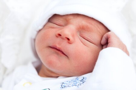 Newborn Sleeping photo