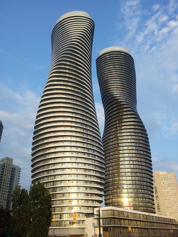 Architecture tall towers