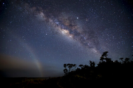 Kīlauea Nigh Sky in Hawaii Volcanoes National Park photo