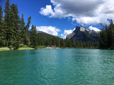 Emerald Lake in Yoho National Park, British Columbia, Canada photo