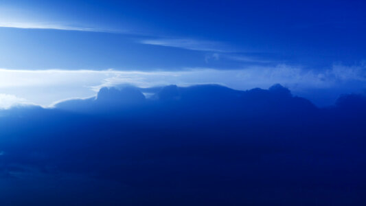 Dark blue sky background image