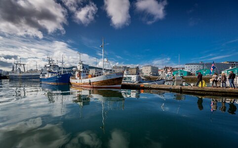 Iceland, small fishing town