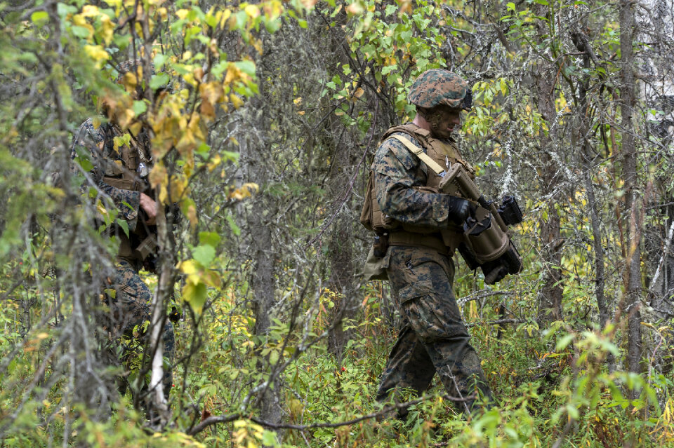 U.S. Marine Corps infantry riflemen