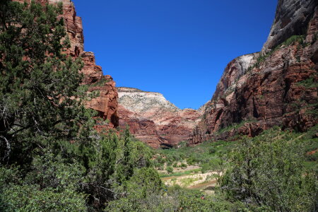 The Valley at Zion National Park via Angel Landing trail photo