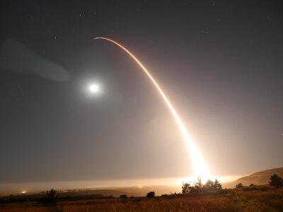 Malmstrom tests Minuteman III missile photo
