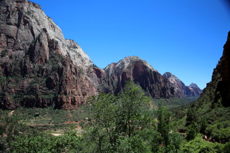 The Valley at Zion National Park via Angel Landing trail photo