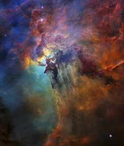 The Lagoon Nebula photo