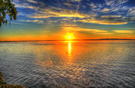 Sunrise Over Lake Monona photo