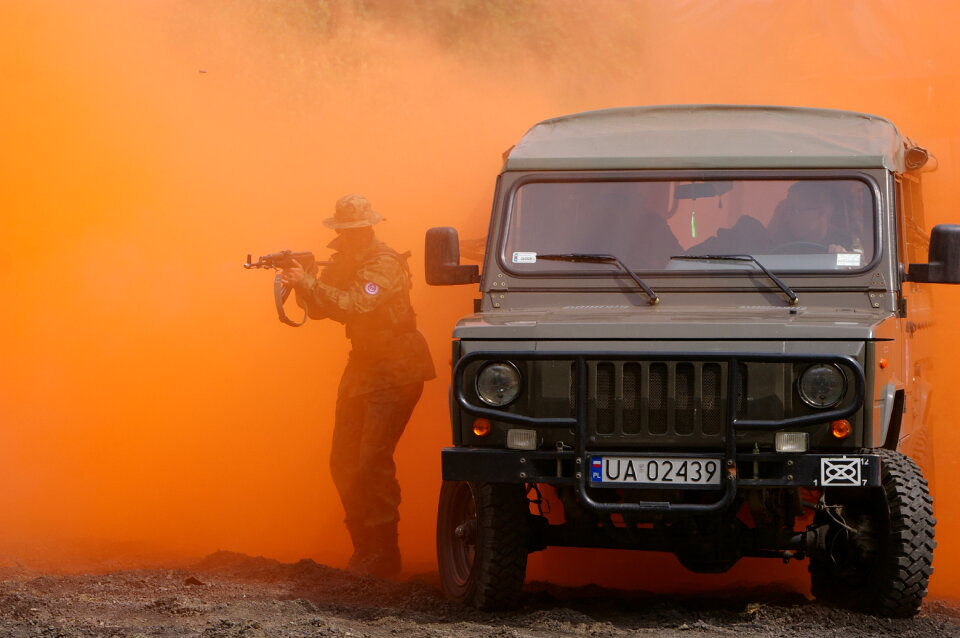 Polish Army. Both the soldier