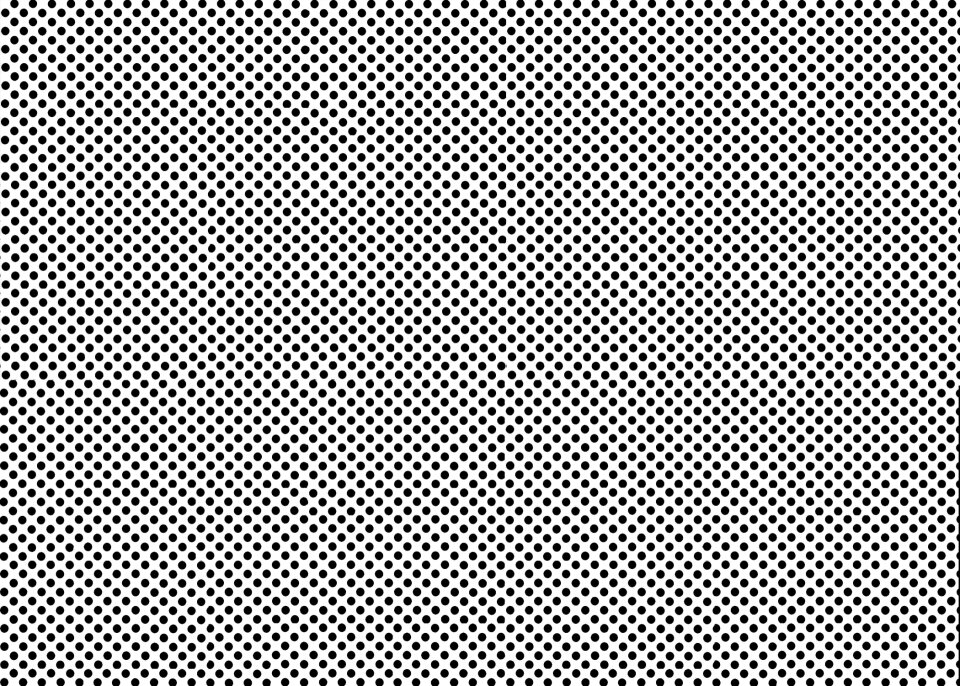 Tiny Black Dots On White
