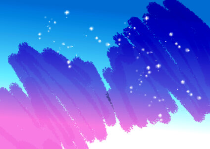 Blue Background on Light