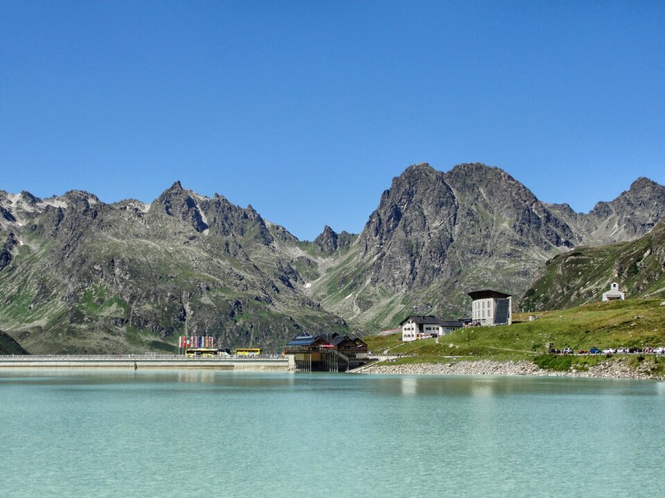 Beautifule Landscape of Lake Reflections Austria