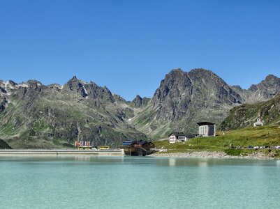 Beautifule Landscape of Lake Reflections Austria photo