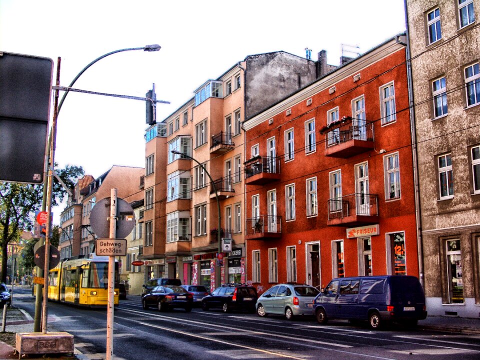 Street View of Berlin Germany photo