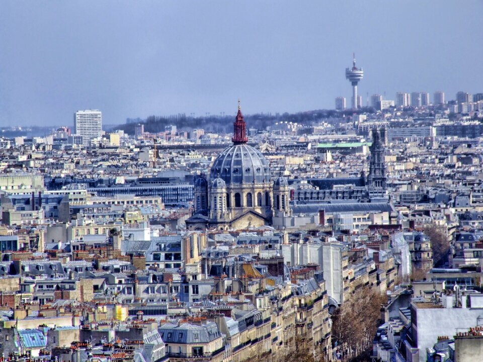 Cityscape of Paris France