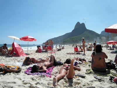 Copacabana Beach Rio De Janeiro