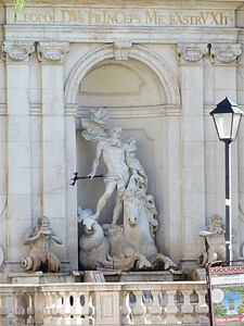 Meeresross horse pond balustrade